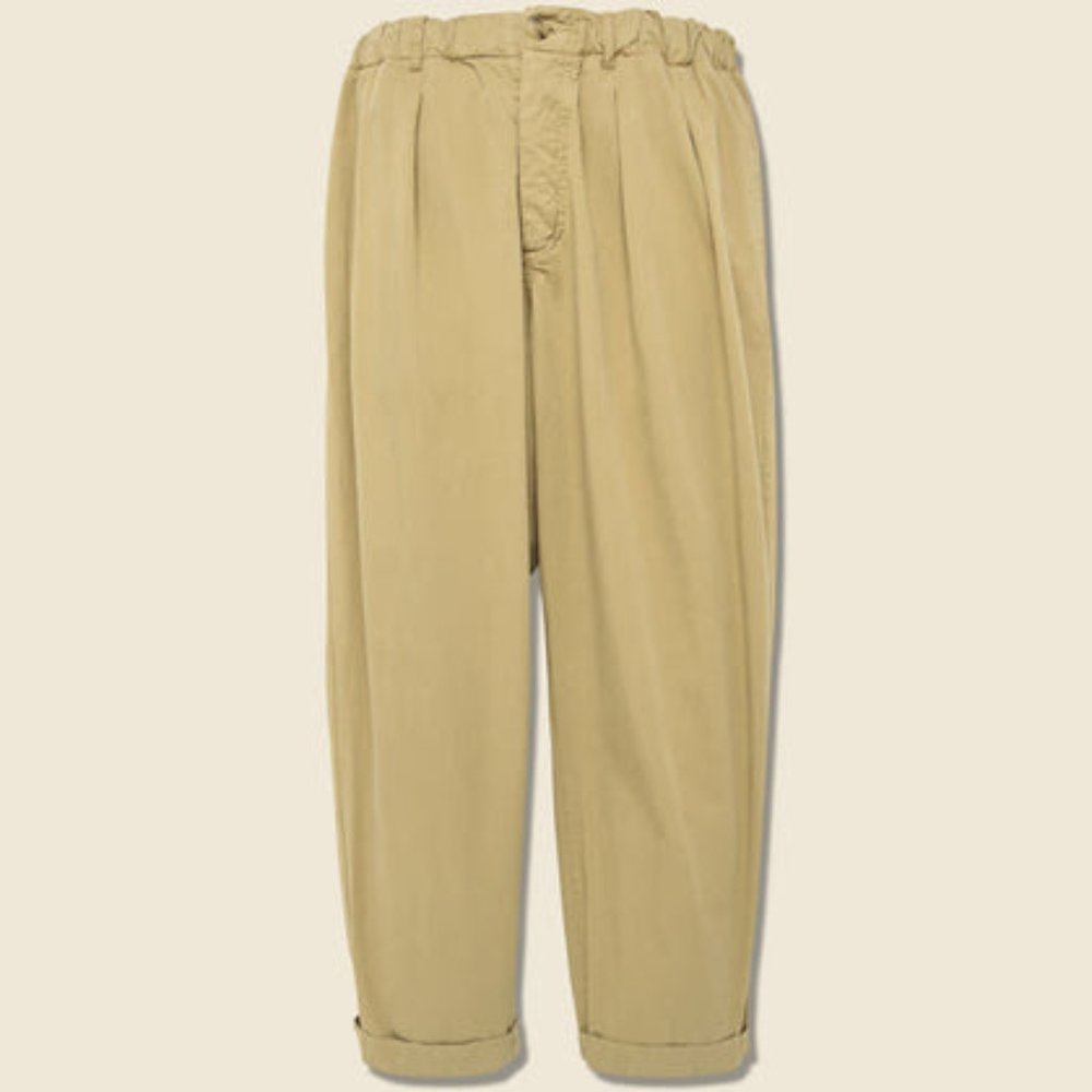 Clyde Pant - Tan MEDIUM Kestin